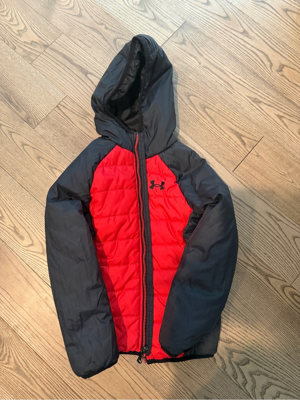 Under Armour Black Lightweight Hooded Jacket